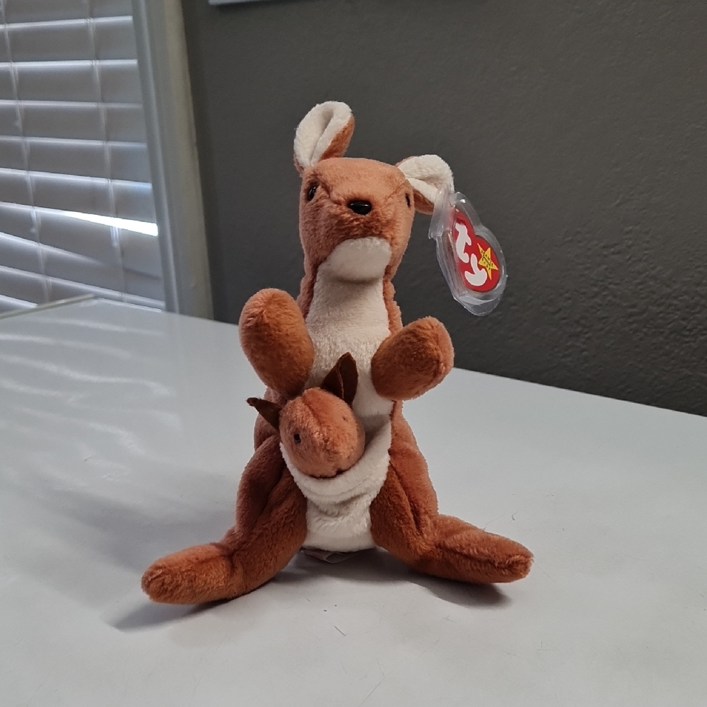 3for$15-TY Stuffed Kangaroo Plush